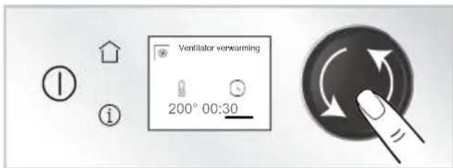 BEKO BBIM13500XPSW - De oven in- en uitschakelen - 6