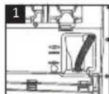 BEKO DF7332TX0 - De waterafvoerslang aansluiten - 1
