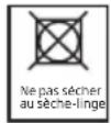 BEKO DF7332TX0 - Linge pas adapté à un séchage en machine - 1