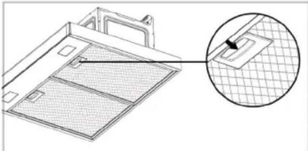 BEKO BHCB91622BXH - De aluminium filters verwijderen - 1