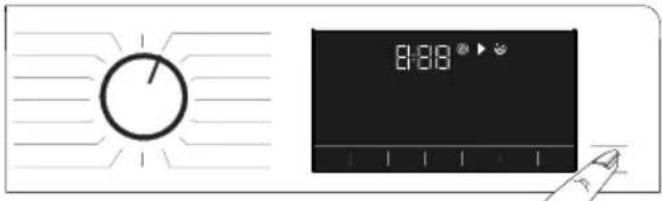 BEKO HTV7732XA01 - Wasserij toevoegen na de start van het programma - 2
