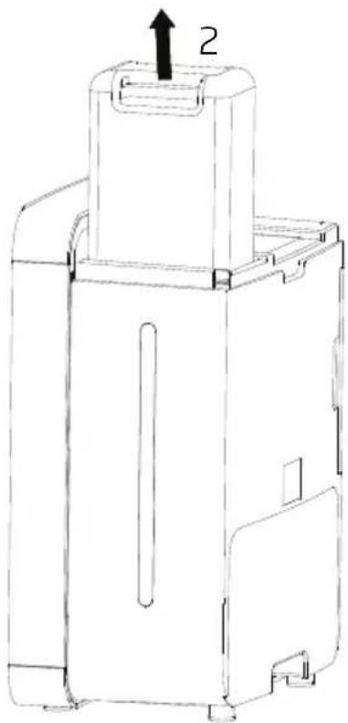 BEKO ATH8130 - Demontarea umidificatorului - 2