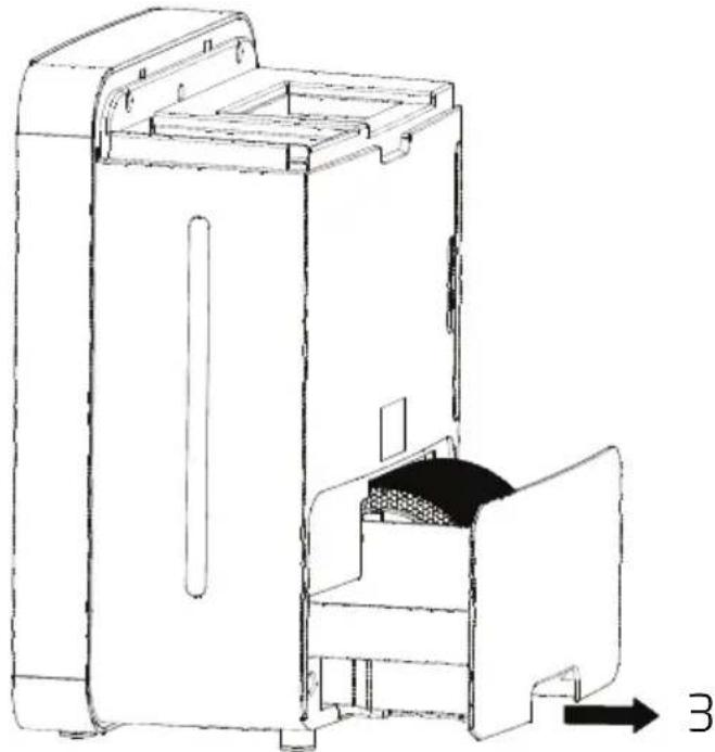 BEKO ATH8130 - Démontage de l'humidificateur - 3
