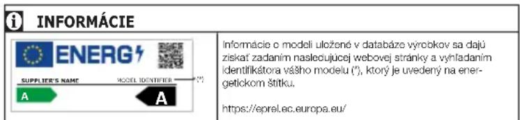 BEKO FNE290E41N - V užívatel'skej príručke sú používané nasledujúce symboly: - 5