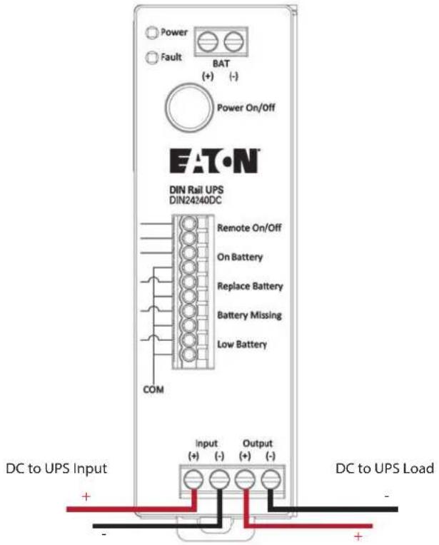Tripp Lite DIN24480DC - CAUTION - 1