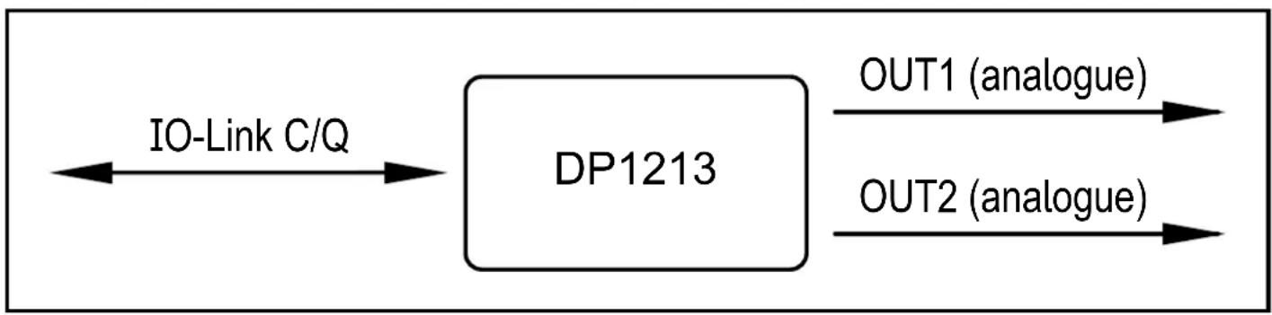 IFM DP1213 - Schéma bloc - 1