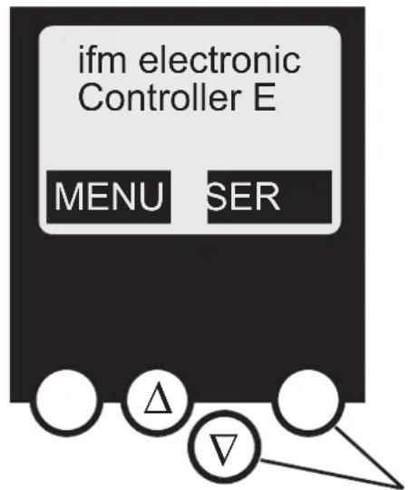 IFM AC1308 - Contrast setting - 2