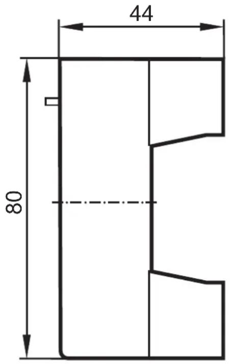 IFM AC006S - Schéma d'encombrement - 2