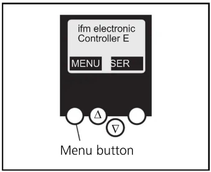 IFM AC1314 - Menu overview - 1