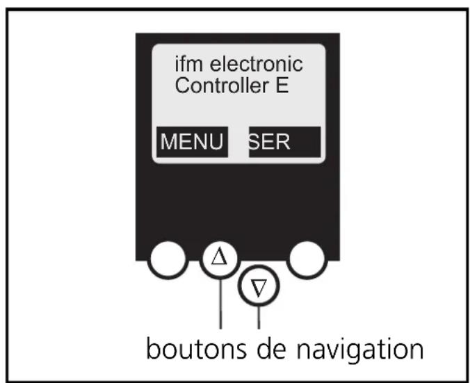 IFM AC1314 - Aperçu du menu - 2