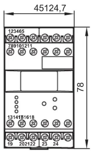 IFM DS2605 - Schéma d'encombrement - 1