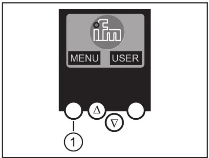 IFM AC1324 - Aperçu du menu - 1