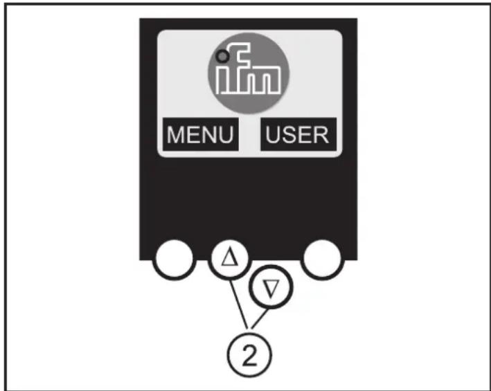 IFM AC1324 - Aperçu du menu - 2