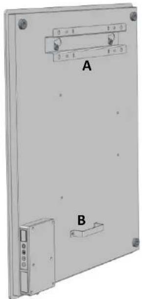 Emerio CBC124348.1 - Fixation MURALE - 2