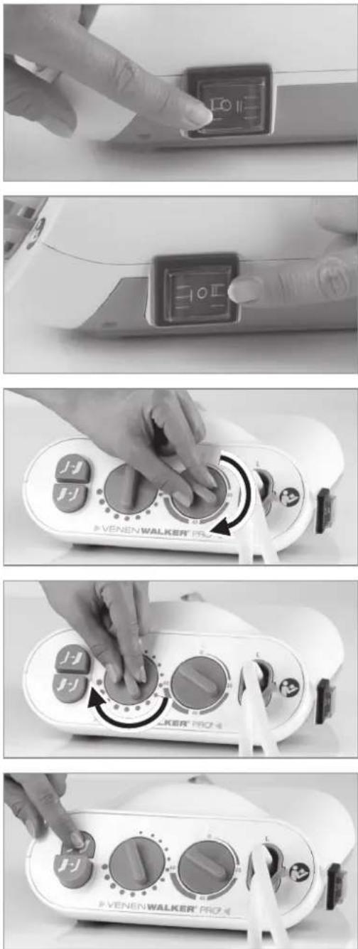 VitalMaxx 04318 - D) Switching on the control unit to start massaging - 1