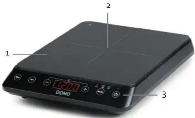 DOMO DO337IP - Commandes - 1