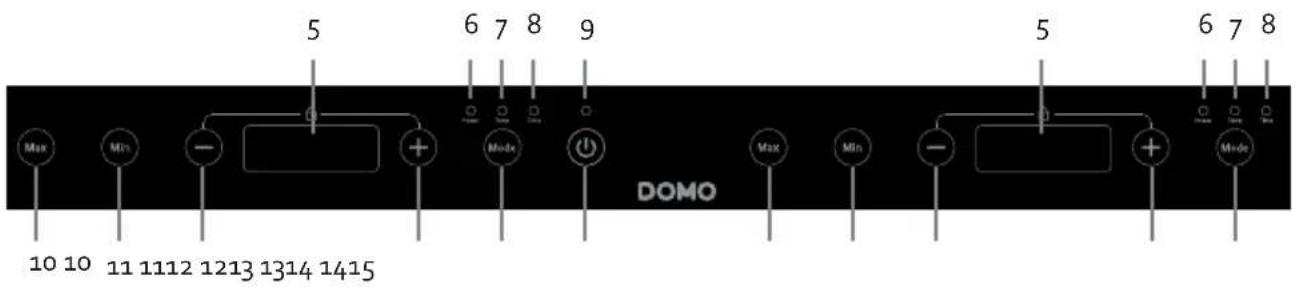DOMO DO338IP - BEDIENING - 2