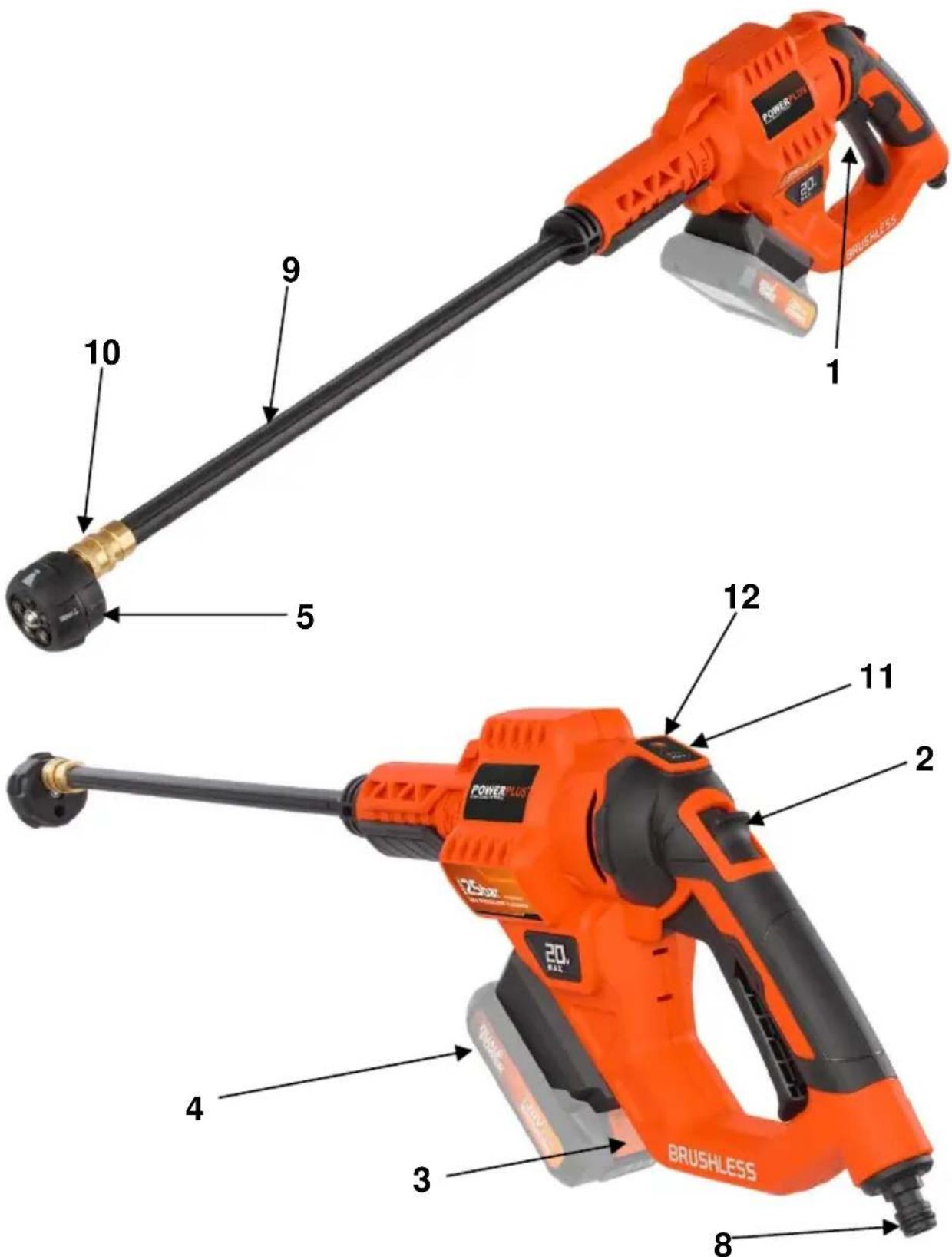 PowerPlus POWDPG80620 - 1
