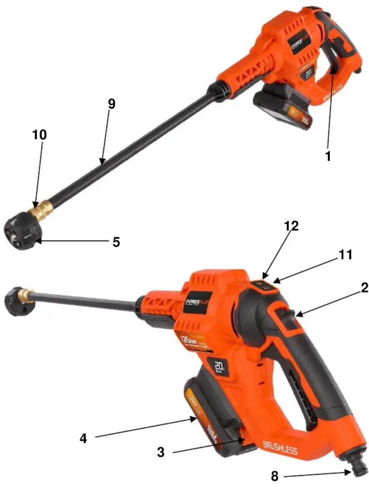 PowerPlus POWDPG80621 - 1