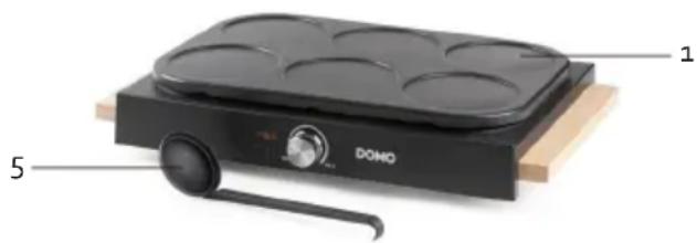 DOMO DO8717P - PIEZAS - 1