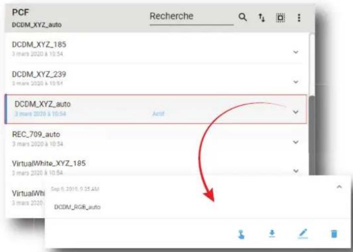Barco XDX4K40 - Comment renommer un PCF - 1