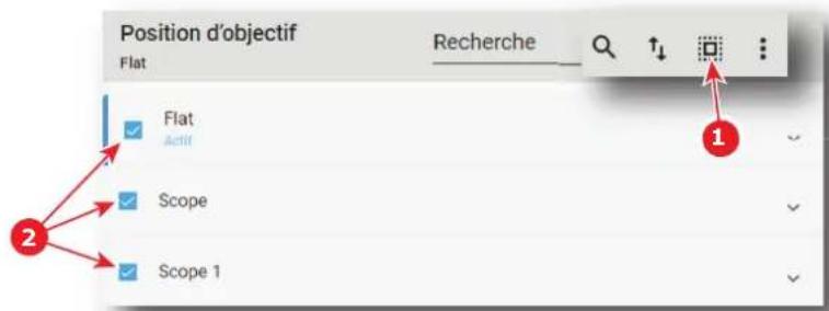 Barco XDX4K40 - Comment supprimer plusieurs fichiers de position d'objectif - 1