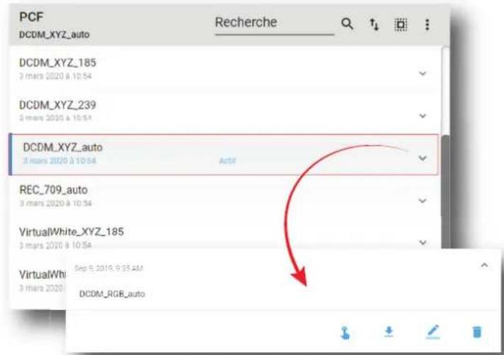 Barco XDX4K40 - Comment supprimer un PCF - 1