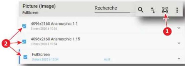 Barco XDX4K40 - Comment créer et exporter un package de sauvegarde de fichiers à l'écran - 1