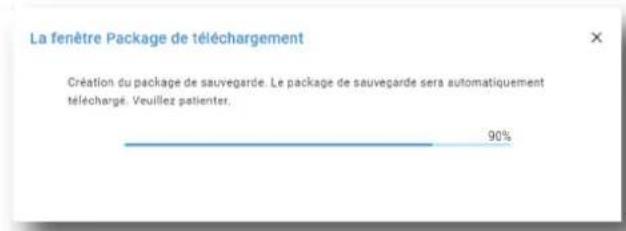 Barco XDX4K40 - Comment créer et exporter un package de sauvegarde de fichiers d'entrée - 3