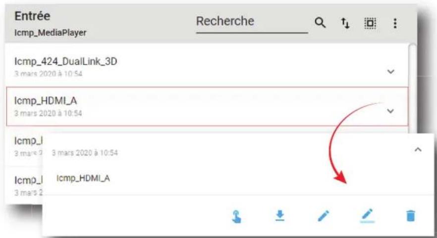 Barco XDX4K40 - Comment exporter un fichier d'entrée - 1