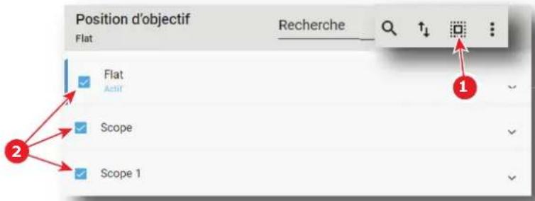 Barco XDX4K40 - Comment créer et exporter un package de sauvegarde de fichiers de position d'objectif - 1