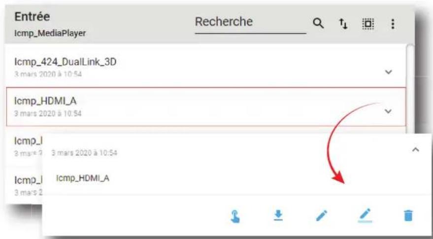 Barco XDX4K40 - Comment modifier - 1
