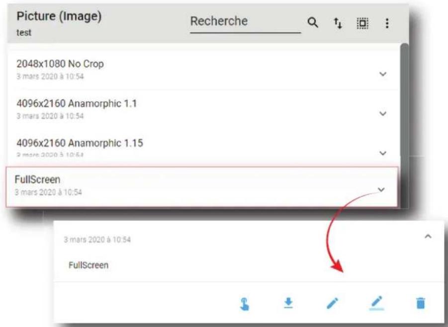 Barco XDX4K40 - Comment exporter un fichier à l'écran - 1