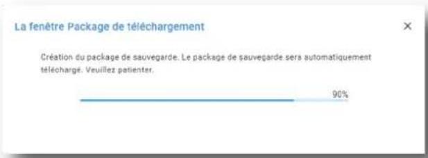Barco XDX4K40 - Comment créer et exporter un package de sauvegarde de PCF - 3