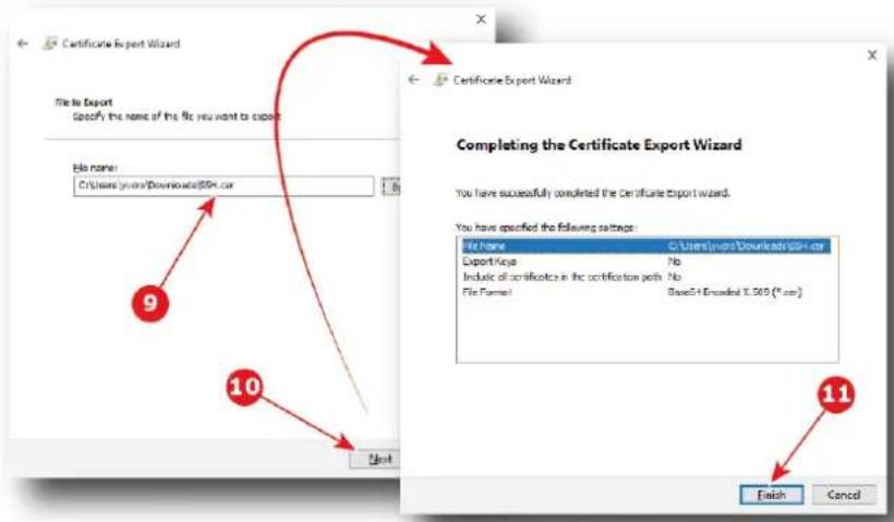 Barco XDX4K40 - Comment télécharger le certificat SSL sous Windows à l'aide du navigateur Chrome - 3