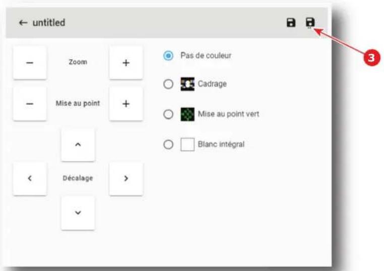 Barco XDX4K40 - Comment modifier - 2