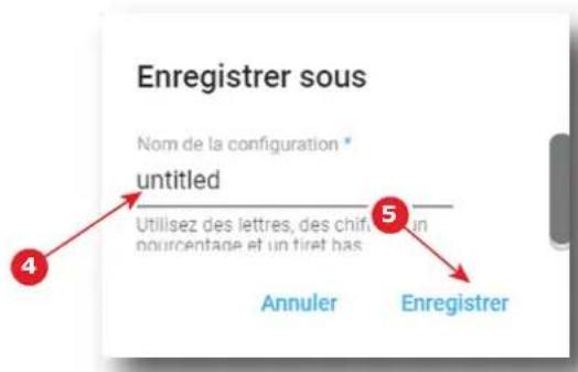 Barco XDX4K40 - Comment créer un fichier de position d'objectif à partir d'une configuration active - 4