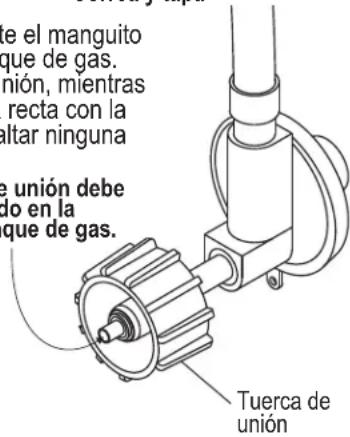 CHAR BROIL 463376217 - Como conectar el regulador al tanque de gas propano - 4