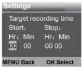 Perel WLC002 - Target Recording Time - 1