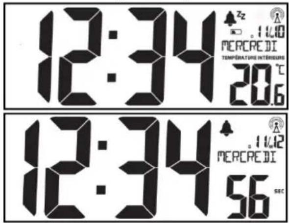 LA CROSSE TECHNOLOGY WS8010 - Affichage des secondes ou de la température intérieure - 1
