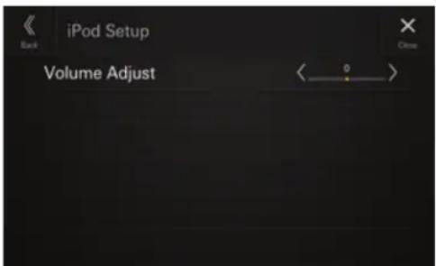 ALPINE iLXF905TRA - Configuration de l'iPod - 1