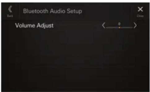 ALPINE iLXF905TRA - Configuration audio bluetooth - 1