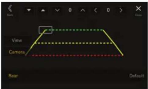 ALPINE iLXF905TRA - Configuration du guide de la caméra - 1