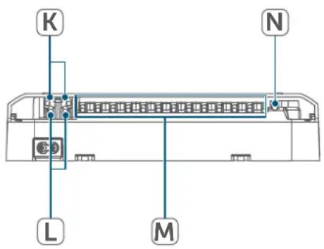 Homematic IP HmIPFALMOTC12 - Conductos para cables: - 1