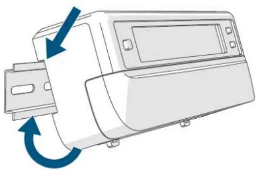 Homematic IP HmIPFALMOTC12 - Montaje en carril - 1