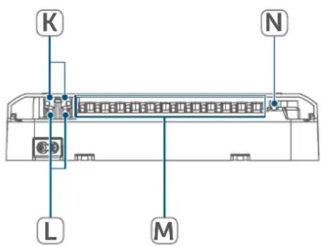 Homematic IP HmIPFALMOTC12 - Passe-câbles : - 1