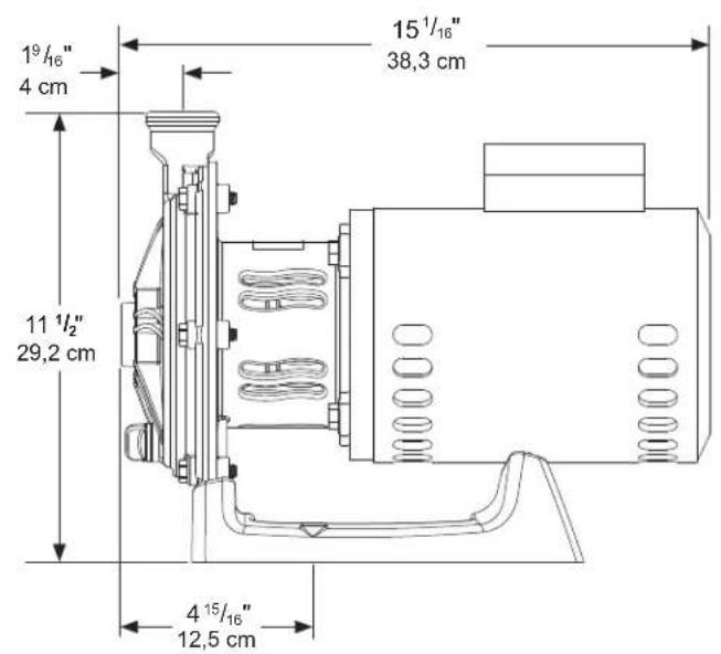POLARIS PB460 - Dimensions des pompes - 2
