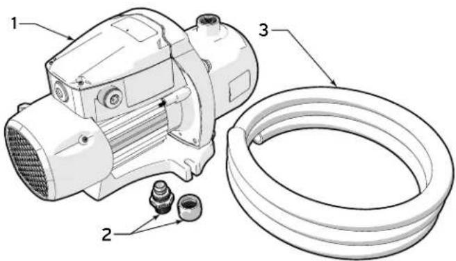 POLARIS PB4SQ - Contenu de l'emballage - 1