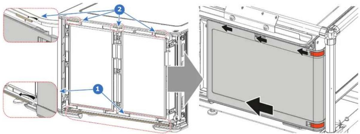 Barco XDM4K25 - Pour effectuer le montage - 1