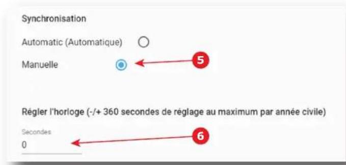 Barco XDM4K25 - Comment régler l'horloge interne du projecteur ? - 4